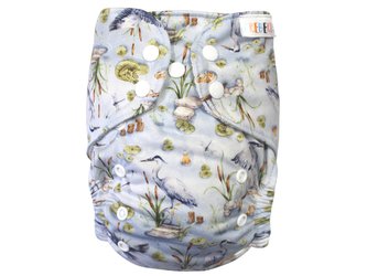 BIO Bambusová kapsová plenka (M) - Volavka PAT