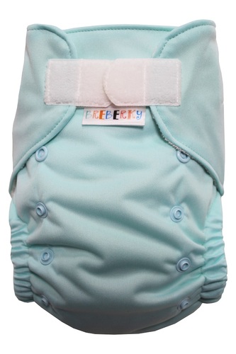 BIO Bambusová kapsová plenka (M) - Bledě modrá SZ