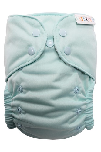 BIO Bambusová kapsová plenka (M) - Bledě modrá PAT