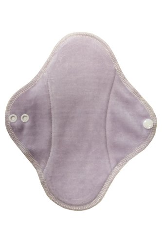 Denní vložka (Bavlněné froté s PUL) - Fialkový velur (kojenecký plyš)