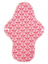 BIO XL vložka (Bavlněné froté s PUL) - Růžová Charlotta (biobavlněný úplet s GOTS)