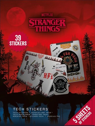 Sada samolepiek Stranger Things - Upside Down Battle (39 ks)