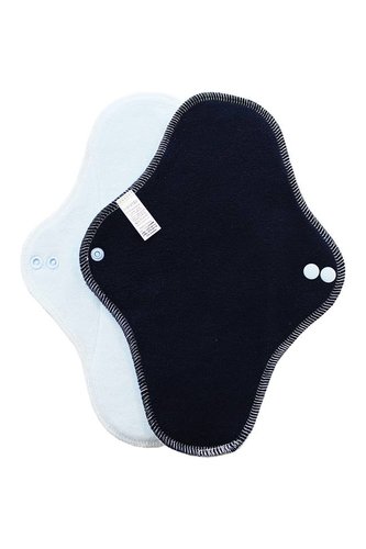 Noční vložka (Fleece) - Tmavě modrá, sv. modrý velur (kojenecký plyš)