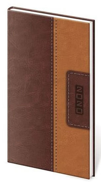 Diář 2020 týdenní kapesní Classic hnědo/hnědý