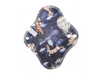 BIO Denní vložka (PUL) - Balónový sen & přírodní bambusovo-biobavlněné froté