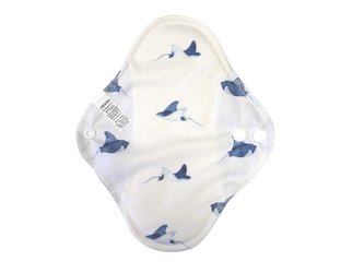 Denní vložka (PUL) - Rejnoci, šedý velur (kojenecký plyš)