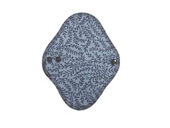 Intimní vložka (Bavlněný úplet) - Větvičky, černé obšití