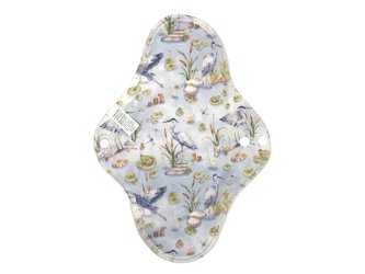 BIO Noční vložka (PUL) - Volavka & přírodní bambusovo-biobavlněné froté