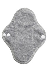 Slipová vložka (Bavlněné froté s PUL) - Šedý velur (kojenecký plyš)