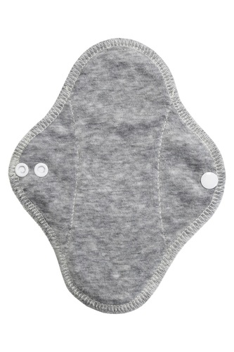Slipová vložka (Bavlněné froté s PUL) - Šedý velur (kojenecký plyš)