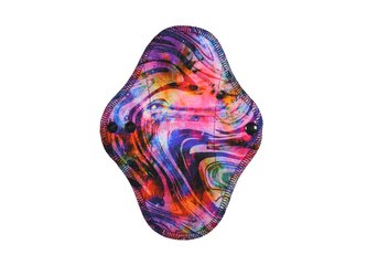 Slipová vložka (Bambusové froté s PUL) - Duhová jízda (bavlněný úplet)