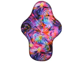 XL vložka (Bambusové froté s PUL) - Duhová jízda (bavlněný úplet)