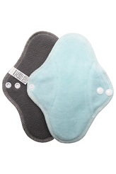 Slipová vložka (Fleece) - Šedá, mint velur (kojenecký plyš)