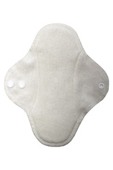 BIO Denní vložka (Bavlněné froté s PUL) - Přírodní bambusovo-biobavlněné froté