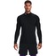 Pánské tričko ColdGear Armour Fitted Mock Black - Under Armour - Velikost: XL