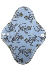 Slipová vložka (Bavlněné froté s PUL) - Ještěrky (bavlněný úplet)