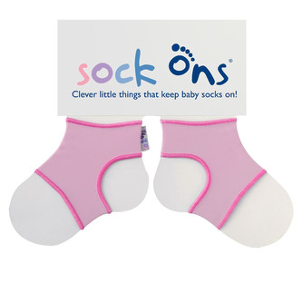 Sock Ons Baby Pink velikost 6-12m