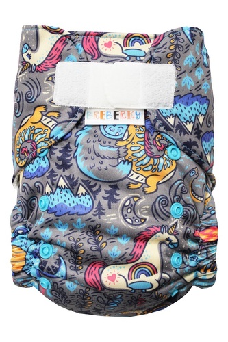 BIO Bambusová kapsová plenka (M) - Fantazie SZ