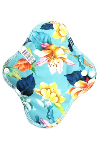 BIO Denní vložka (PUL) - Magnólie & přírodní bambusovo-biobavlněné froté