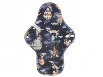 XL vložka (PUL) - Balónový sen, sv. modrý velur (kojenecký plyš)