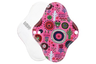 Slipová vložka (Bavlněné froté s PUL) - Rozkvetlé Mexiko (bavlněný úplet)