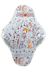 BIO Noční vložka (Bavlněné froté s PUL) - Maminka (biobavlněný úplet s GOTS)