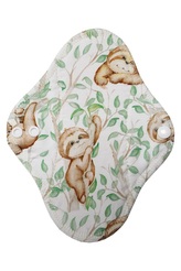 Slipová vložka (Bavlněné froté s PUL) - Lenochodí siesta (bavlněný úplet)