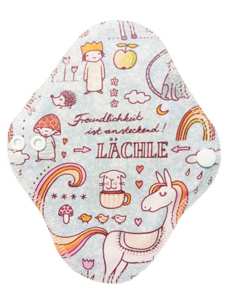 BIO Intimní vložka s GOTS (Biobavlněný úplet) - Přívětivost