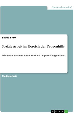 Soziale Arbeit im Bereich der Drogenhilfe