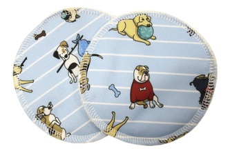 BIO Vložky do podprsenky - Psí svět (PUL)