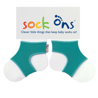 Sock Ons Bright Turquoise velikost 0-6m