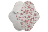 Slipová vložka (Bavlněné froté s PUL) - Růžičky (bavlněný úplet)
