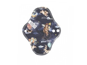 Slipová vložka (PUL) - Balónový sen, sv. modrý velur (kojenecký plyš)