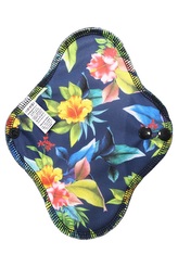 Slipová vložka (PUL) - Ibišek, černý velur (kojenecký plyš)