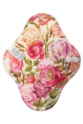 Slipová vložka (PUL) - Růže, sv. růžový velur (kojenecký plyš)