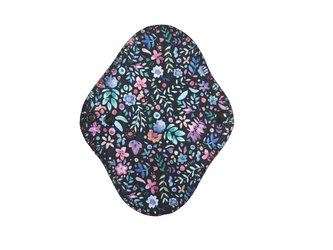 Intimní vložka (Bavlněný úplet) - Sen o pomněnce, černé obšití