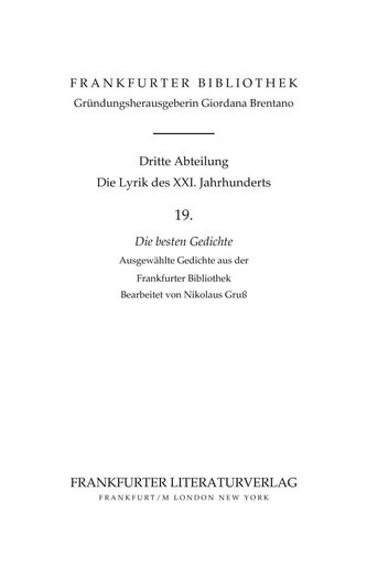 Die besten Gedichte 2022/2023