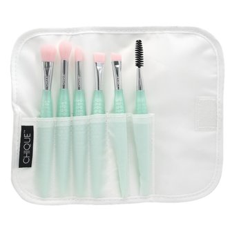 Royal & Langnickel CHIQUE™ Magic Eye Kit Mermaid - Sada kosmetických štětců na oči - mentolová