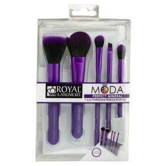 Royal & Langnickel MODA PERFECT MINERAL Sada štětců (5 ks) Varianta: Nový produkt - fialová