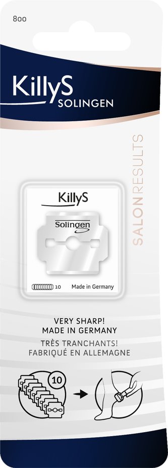 Inter-Vion Náhradní břitvy na pedikúru 10ks