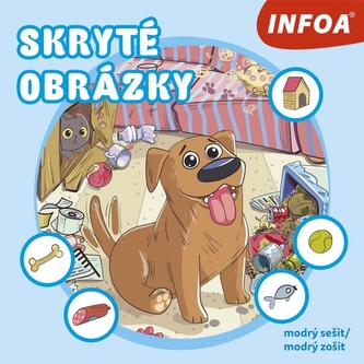 Skryté obrázky - modrý zošit / modrý zošit