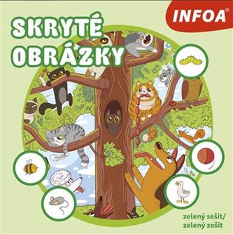 Skryté obrázky - zelený zošit / zelený zošit