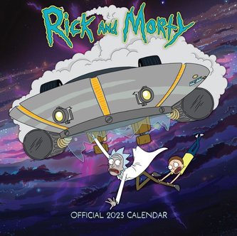 Oficiální nástěnný kalendář 2023: Rick and Morty s plakátem (SQ 30,5 x 30,5|61 cm)