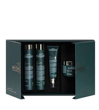 My.Organics My.Luxe dárková sada šampon 250 ml + kondicionér 250 ml + maska na vlasy 200 ml + bezoplachový krém 100 ml