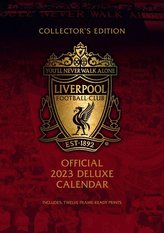 Deluxe kalendář 2023 FC Liverpool (29,7 x 42 cm)