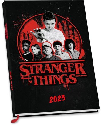 Diář 2023 Netflix: Stranger Things (A5 15,6 x 21,2 x 1,5 cm)