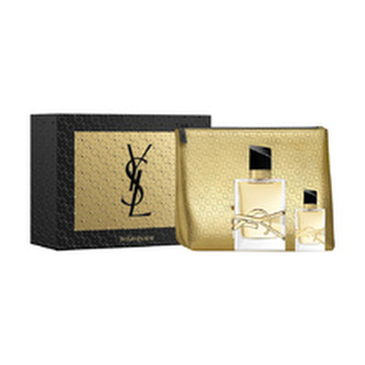 Yves Saint Laurent Libre Dárková sada Parfémová voda 50 ml, miniaturka Parfémová voda 7,5 ml a kosmetická taštička