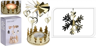 Andělské zvonění zlaté vločka