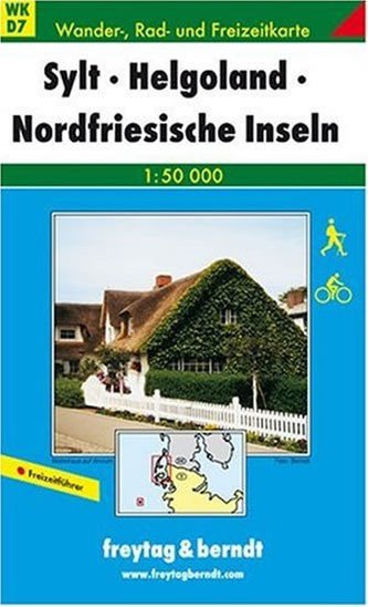 WKD  7 Sylt, Helgoland, Nordfriesische 1:50 000/mapa WKD  7 Sylt, Helgoland, Nordfriesische 1:50 000/mapa