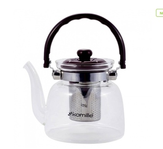 Skleněná konvice na čaj 1000ml